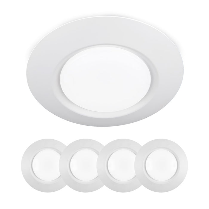 WAC I Can't Believe LED ES Flush, White (Pack of 4) - FM-616G2-930-WT-4