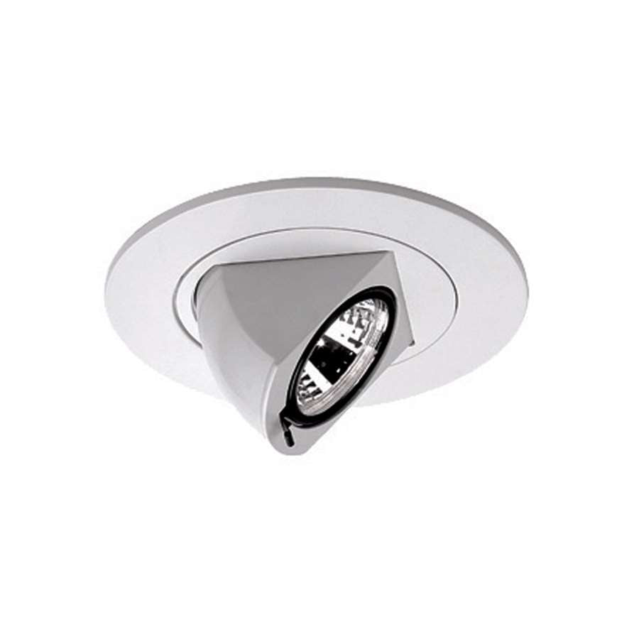 WAC Lighting Recessed Low Voltage Trim Adjust Spot, White