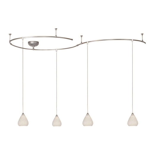 Solorail Pendant Kit , Brushed Nickel