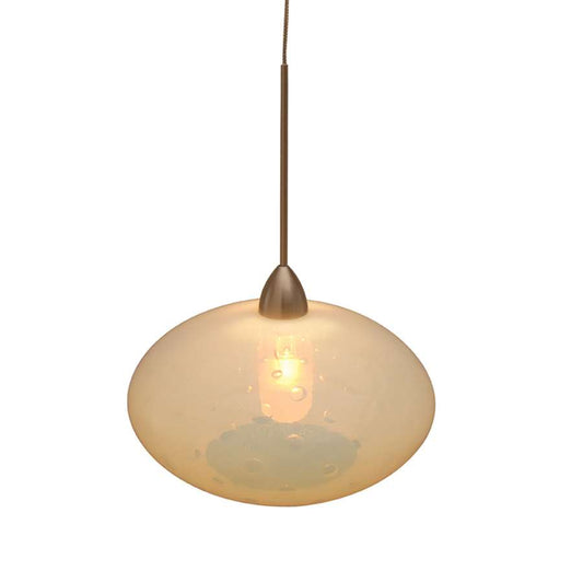 Monopoint Pendant, Opaline Glass