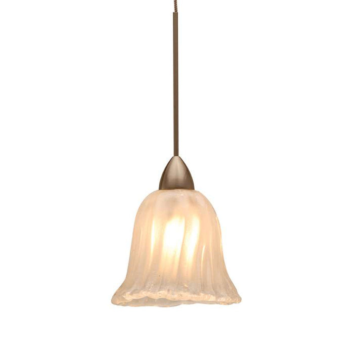 WAC Lighting Florentine LEDme Monopoint Pendant, Frosted Shade