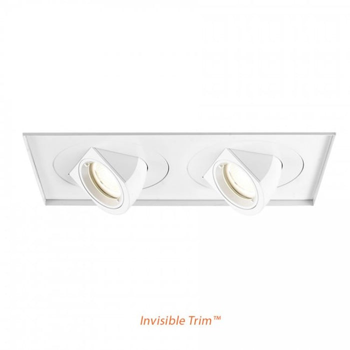 WAC Lighting Candy Tesla LED 2 Light Invisible Trim Recessed Lighting