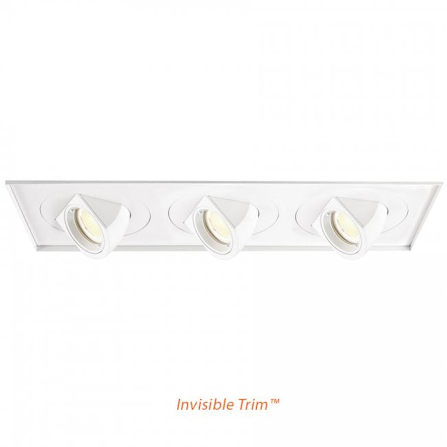 WAC Lighting Zanzibar Tesla LED 3 Light Invisible Trim