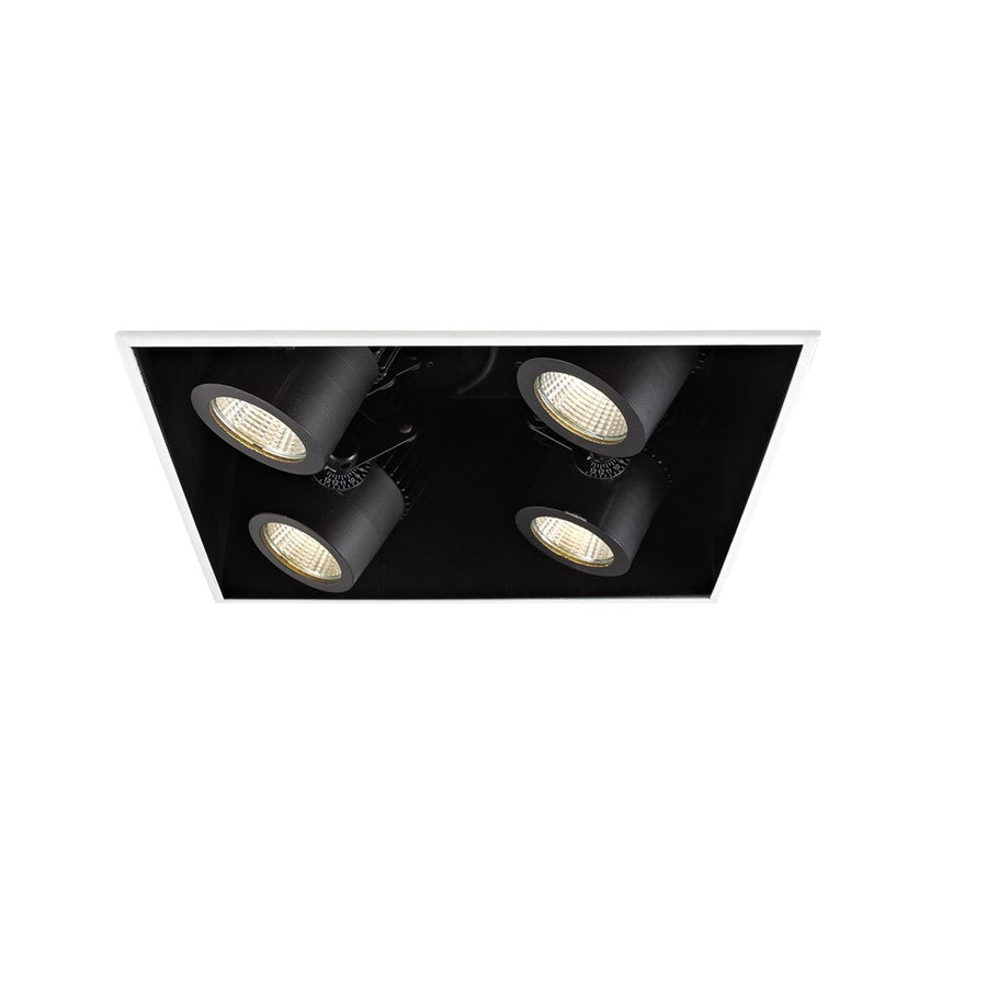 WAC Lighting Precision Multiples 4" LED 2 Light Flood Beam New Construction Housing