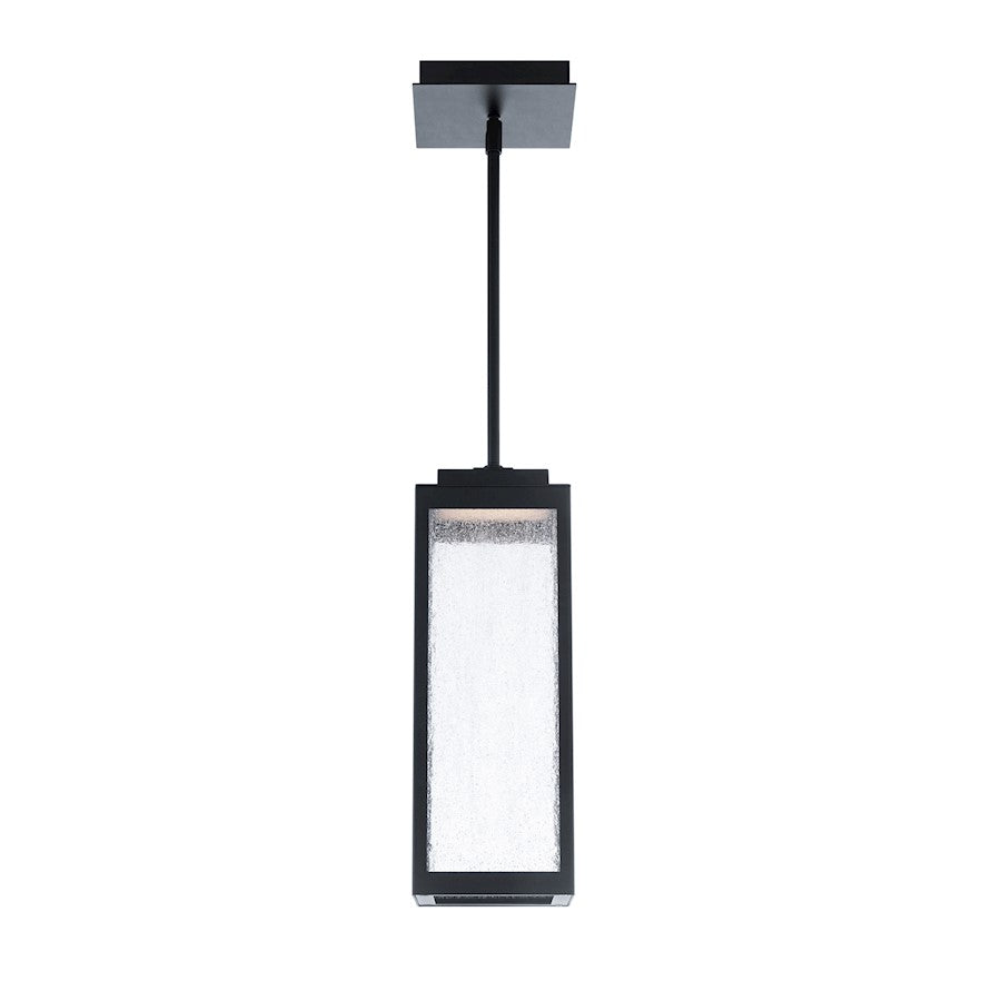1 Light 6" LED Outdoor Pendant, Black
