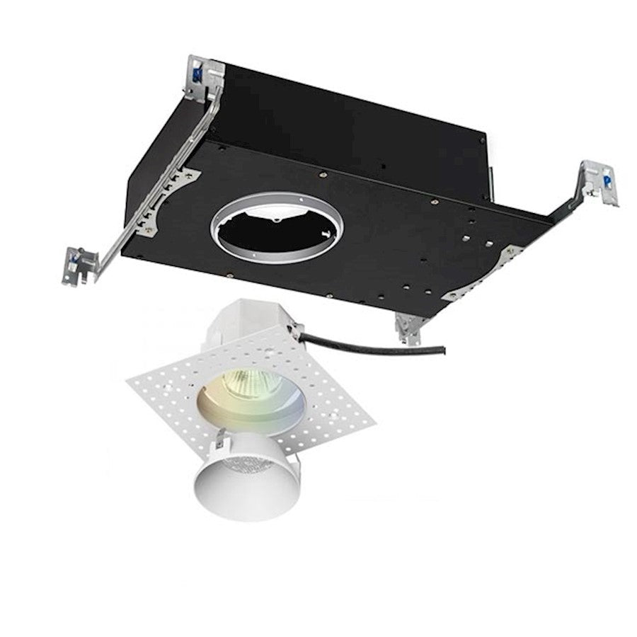 WAC Lighting Prsc Aether Round Invisible Trim LED Flood Beam