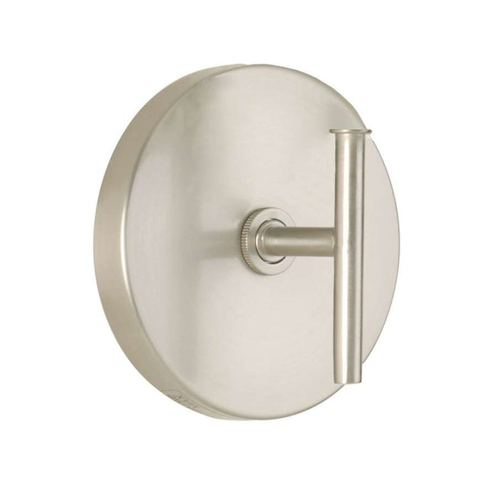 WAC Lighting Wall Sconce 120V 60W Round Back Plate, Brushed Nickel