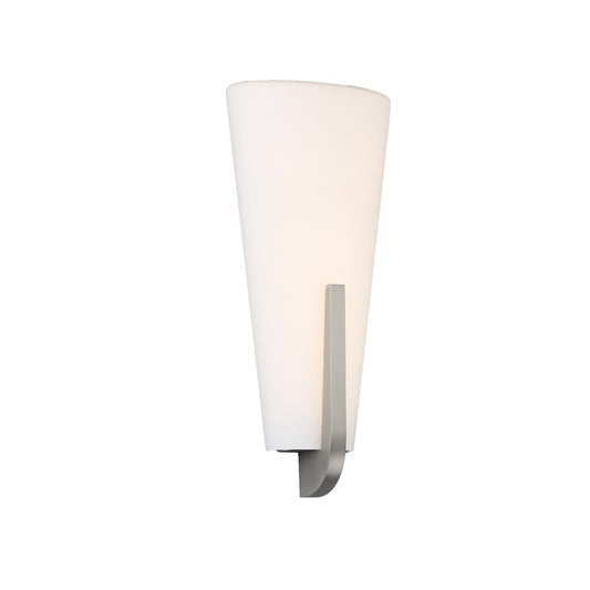 Aviator LED Wall Sconce, Satin Nickel