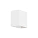 dweLED Boxi 5" LED 2 Light Wall Sconce 3-CCT 2700K, White - WS-45105-27-WT