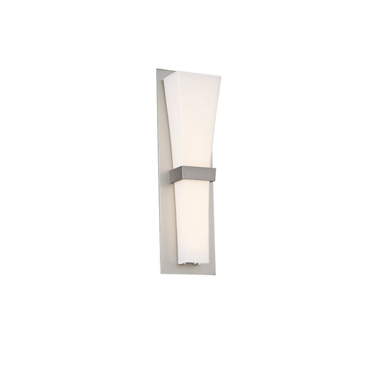 Prohibition LED Wall Sconce, Satin Nickel