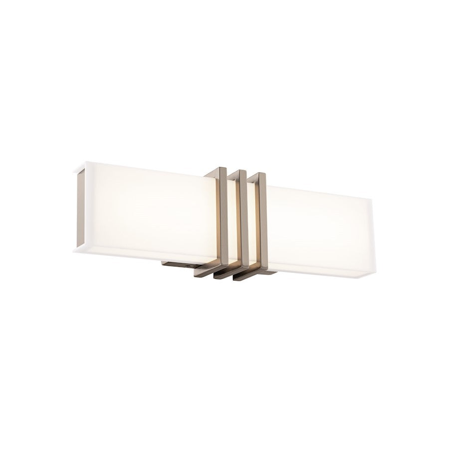 WAC dweLED Minibar 18" LED Bath/Wall Light 2700-3000-3500K, Nickel - WS-75318-BN