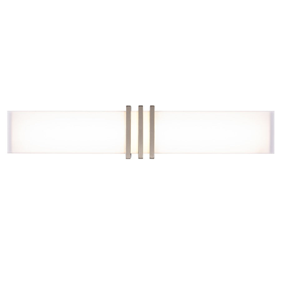 WAC dweLED Minibar 28" LED Bath/Wall Light 2700-3000-3500K, Nickel - WS-75328-BN