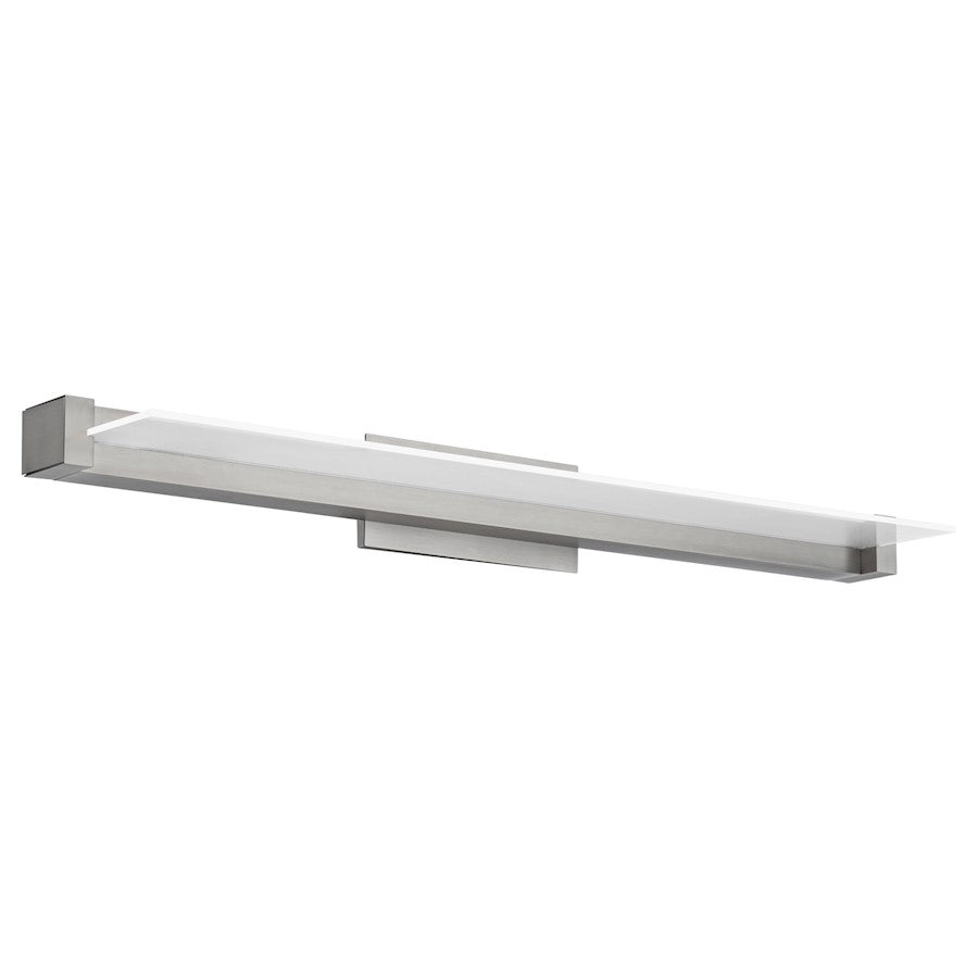 dweLED Spectre 27" LED Wall Light 3-CCT 3000K, Nickel - WS-93127-BN