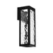 dweLED Hawthorne 18" LED In/Out Wall Light 3000K, Black/Clear - WS-W33118-BK