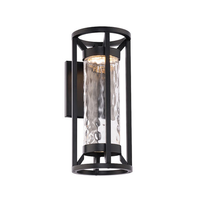 WAC dweLED Roslyn 14" LED Outdoor Wall Light 3000K, Black - WS-W49314-BK