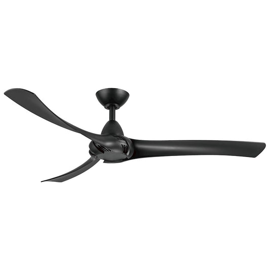 Wind River Fans Droid Matte Black 52" Ceiling Fan - WR1461MB