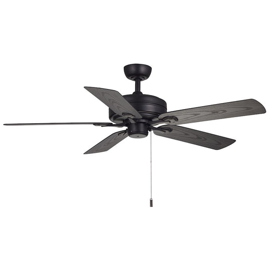 Wind River Fans Courtyard Matte Black Ceiling Fan - WR1469MB