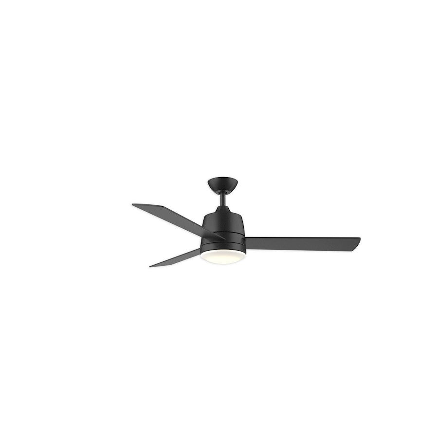 Wind River Fans Joplin 52" Ceiling Fan, Hardwire Control/Black/White - WR1520MB