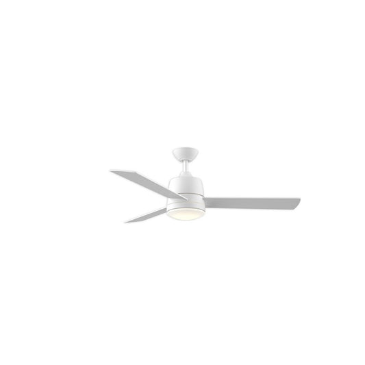 Wind River Fans Joplin 52" Ceiling Fan, Hardwire Control/White/White - WR1520MW