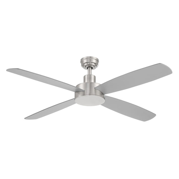 Wind River Fans Aeris Stainless LED Ceiling Fan, Frosted Opal Lens