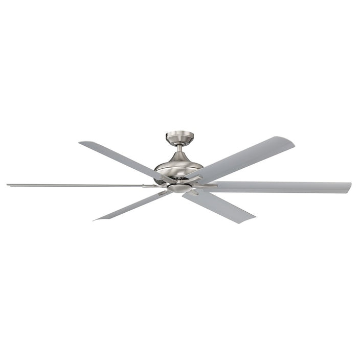 Wind River Fans Exo 70'' Stainless Ceiling Fan, Frosted Opal Lens