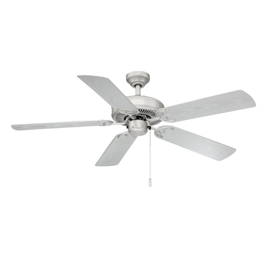 Wind River Fans Dalton 52" Ceiling Fan, Painted Brushed Nickel - WR1972PBN