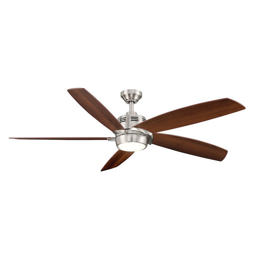 Wind River Fans Armand 56" Cct LED Ceiling Fan, Nickel/White Glass - WR2056N