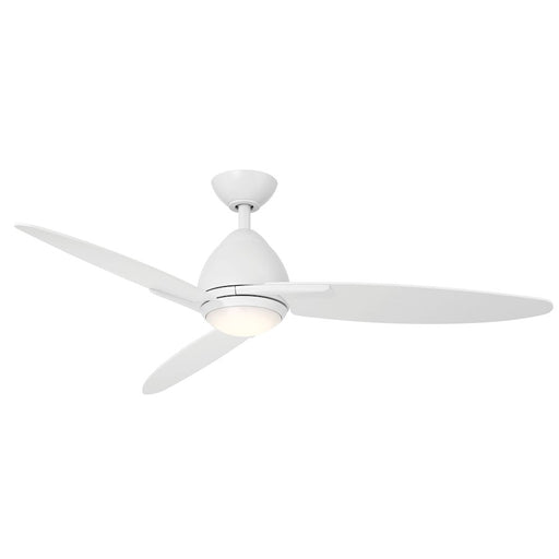 Wind River Fans Atlas 52" LED Ceiling Fan, White Glass - WR2119MW