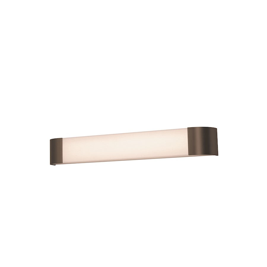 AFX Lighting Allen 41" Vanity Light, Oil-Rubbed Bronze/White - ALNV400530LAJD2RB