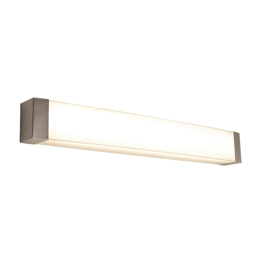 AFX Lighting Algiers 25" LED Vanity Nickel/Linen Acrylic - ALV250520LAJD2SN