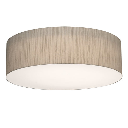 AFX Lighting Anton 3 Light 15" Flush Mount, Jute - ANF1524MB-JT