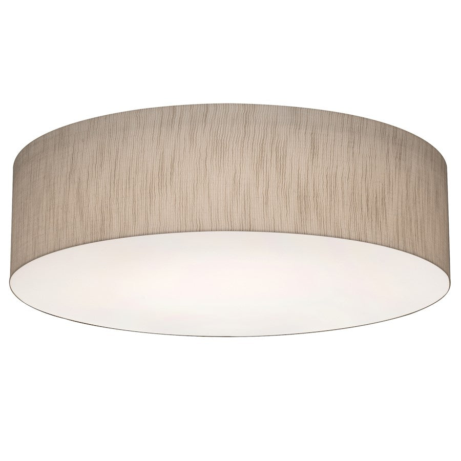 AFX Lighting Anton 3 Light 19" Flush Mount, Jute - ANF1932MB-JT