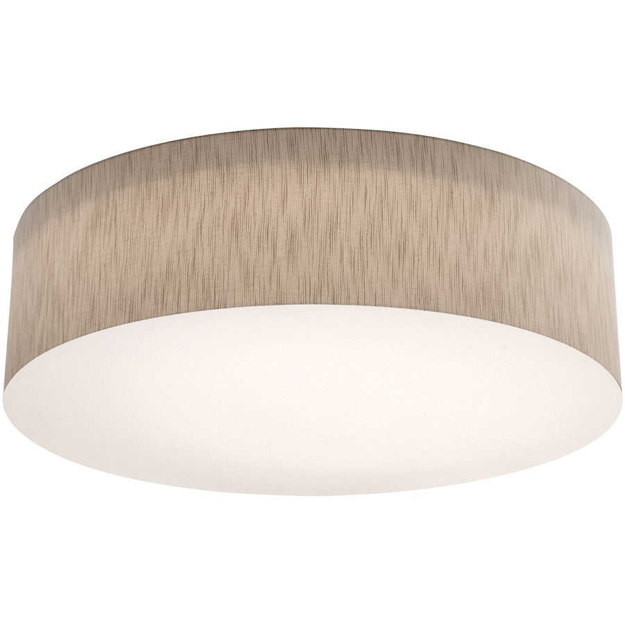 AFX Lighting Anton 1 Lt 30" LED Flush Mount, Jute/White - ANF3044L5AJUD-JT