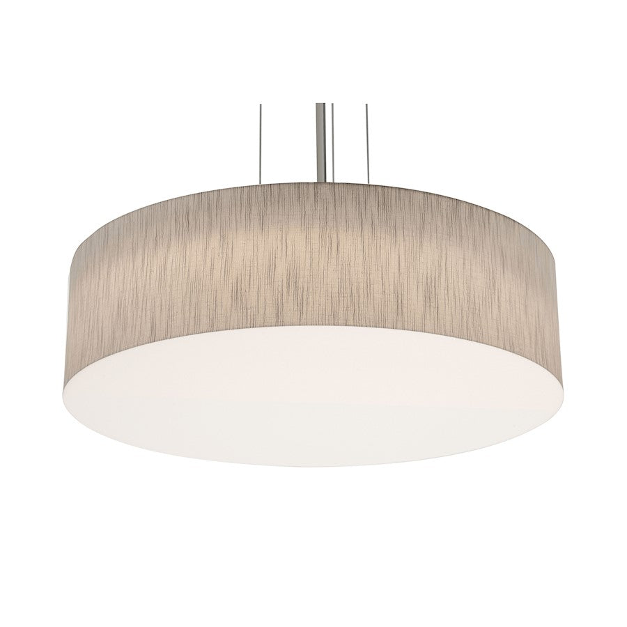 AFX Lighting Anton 3 Lt 24'' Medium Base Pendant, NK/Jute White - ANP2432MBSN-JT