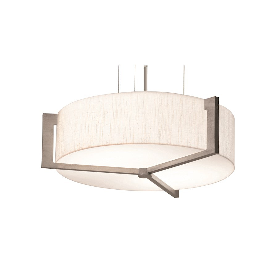 AFX Lighting Apex 21" LED Pendant, Grey/White - APP1932LAJUDWG-LW