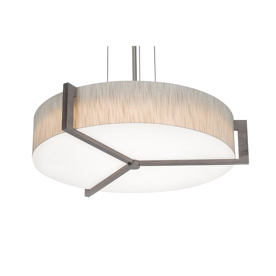 AFX Lighting Apex 3 Lt 27'' Med Base Pendant, NK/Grey/Jute WH - APP2432MBWG-JT