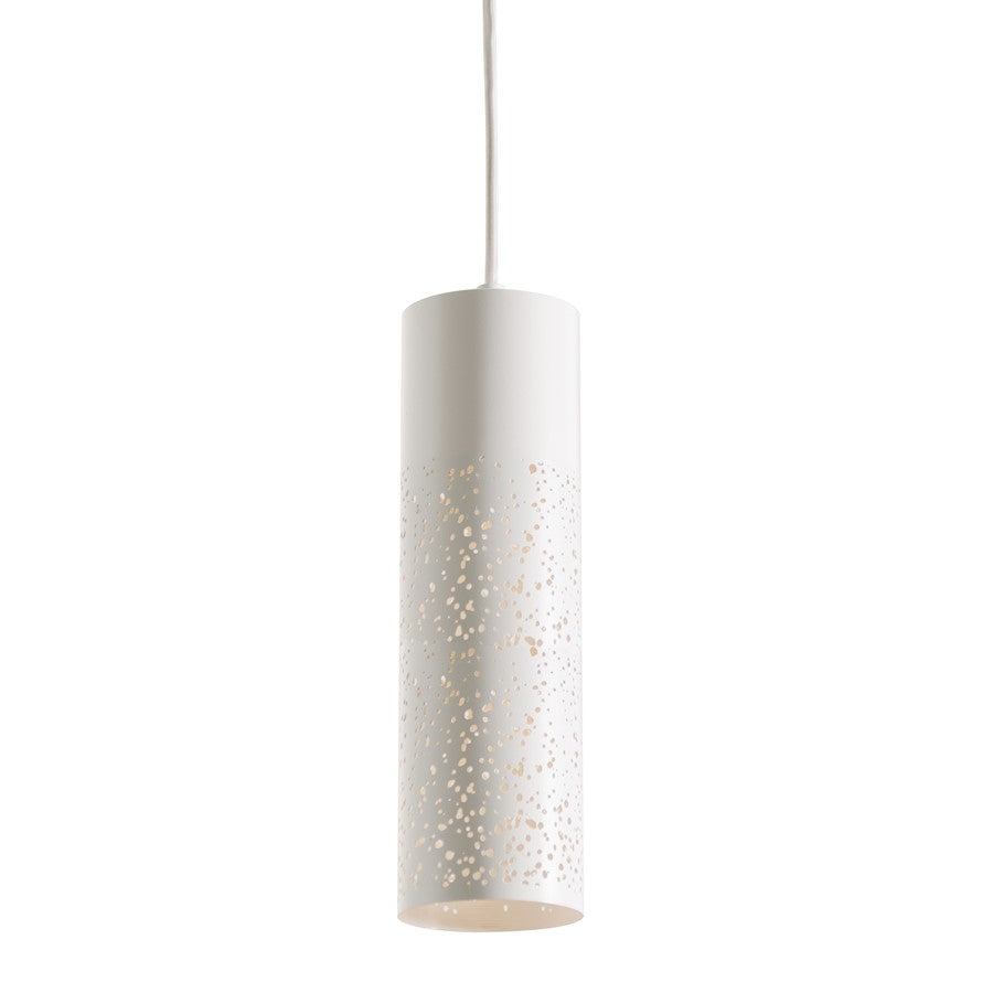 AFX Lighting Ash LED Perforated Pendant, White - ASHP0407L30D2WH