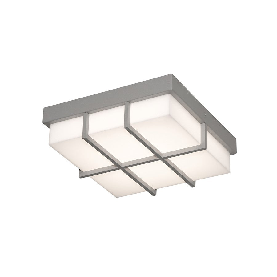 AFX Lighting Avenue 1 Light 12" LED Outdoor Flush Mount, Grey - AUF1228LAJD2TG