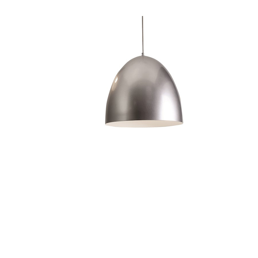 AFX Lighting Brooklyn 15.75" Pendant, Silver - BKNP16SL