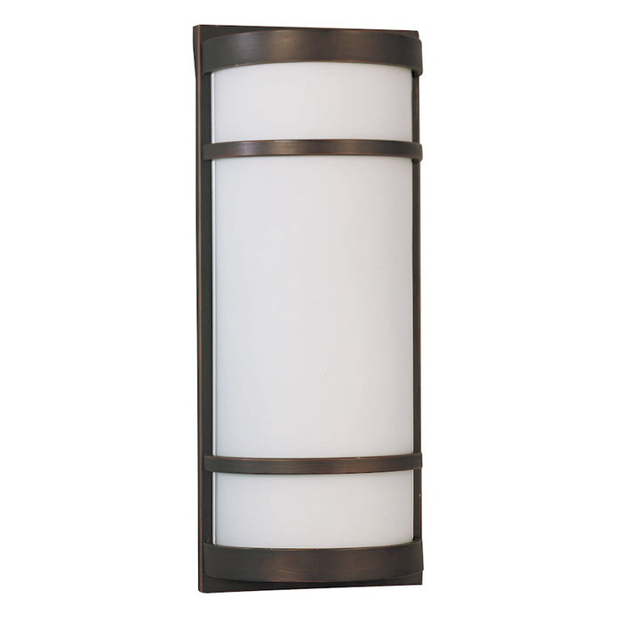 AFX Lighting Brio LED Sconce, Oil Rubbed Bronze/White - BRS071814LAJUDRB
