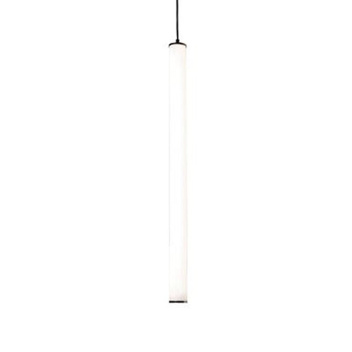 AFX Lighting Caden 1 Light 24" LED Pendant, 25, Black/White - CADP24L30UDBK