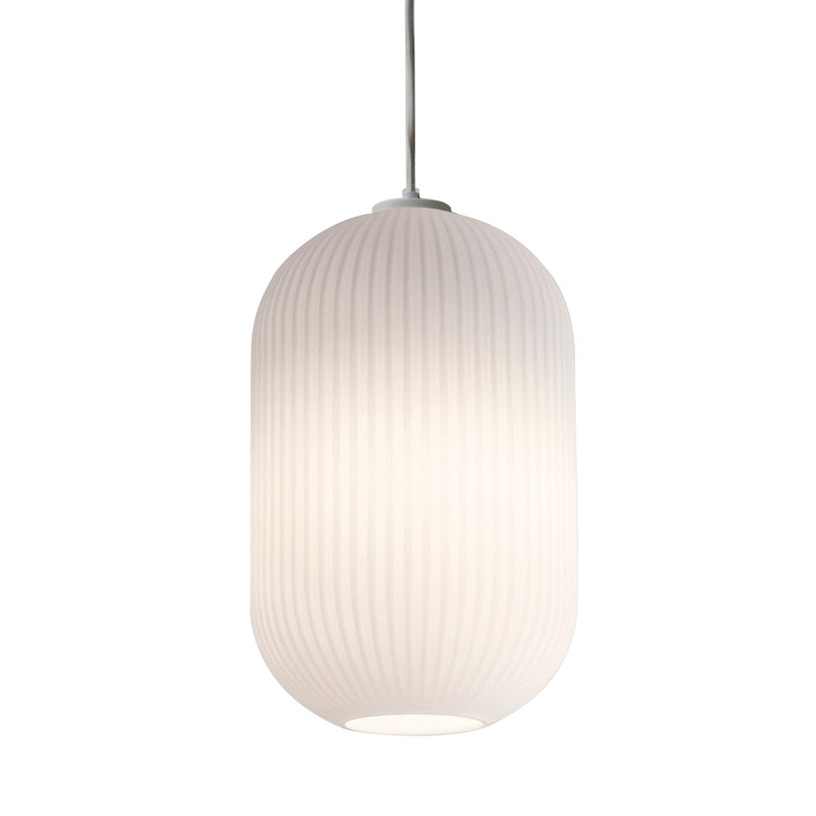 1 Light Pendant, White