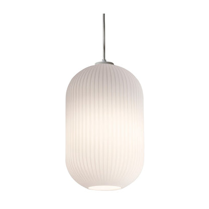 1 Light Pendant, White