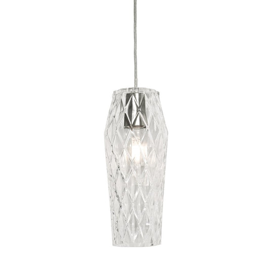 AFX Lighting Candice 1 Light Pendant, Clear/Clear - CNDP05MBCL