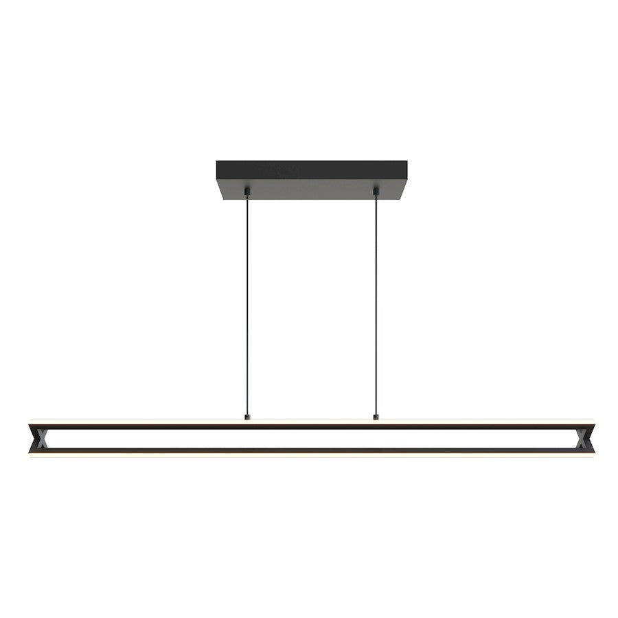 AFX Lighting Cass Linear Pendant, LED 38W/4000LM/120V, Black - CSSP0448L30D1BK