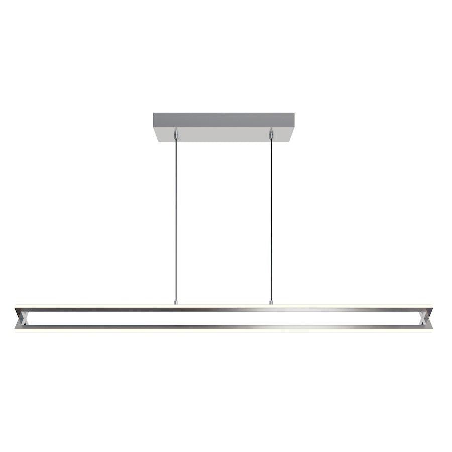 AFX Lighting Cass Linear Pendant, LED 38W/4000LM/120V, Nickel - CSSP0448L30D1SN