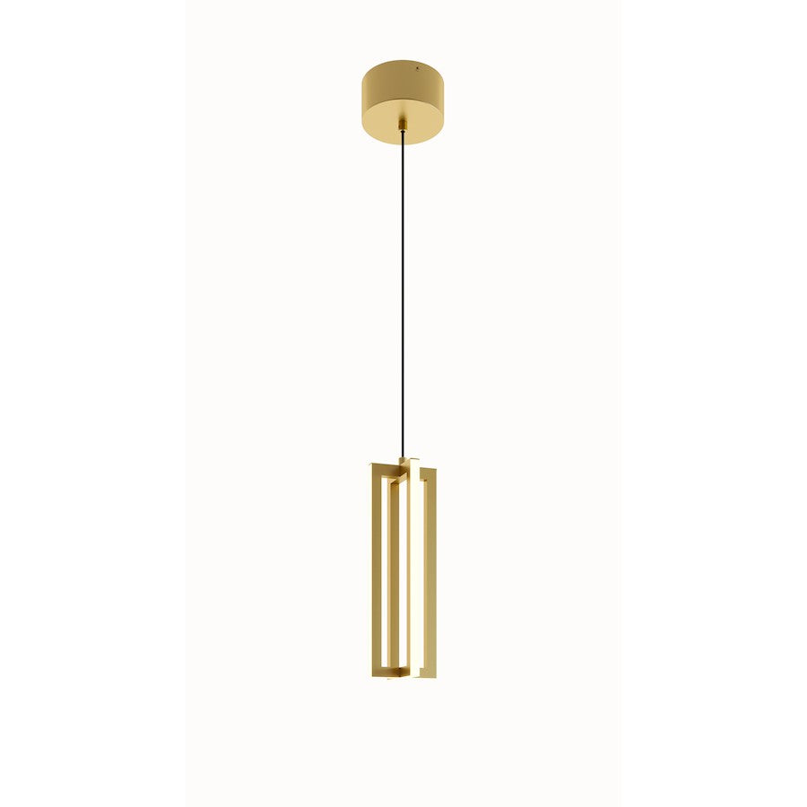 AFX Lighting Cass Pendant, LED 15W/1800LM/120V, Gold - CSSP12L30D1GD