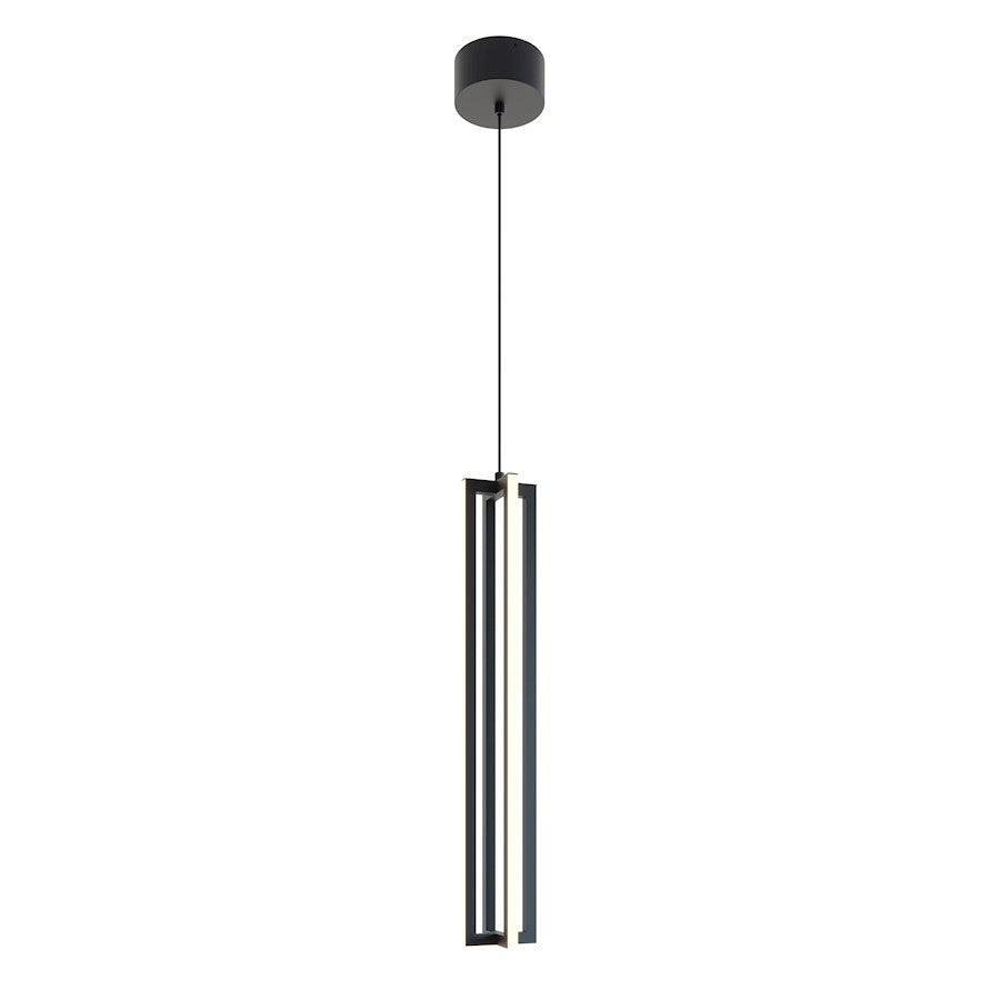 AFX Lighting Cass Pendant, LED 25W/2400LM/120V, Black - CSSP24L30D1BK