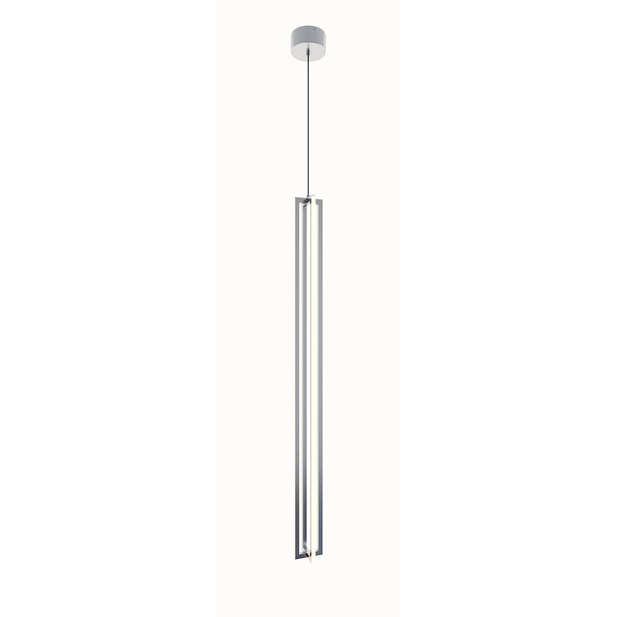 AFX Lighting Cass Pendant, LED 40W/4000LM/120V, Satin Nickel/ - CSSP48L30D1SN