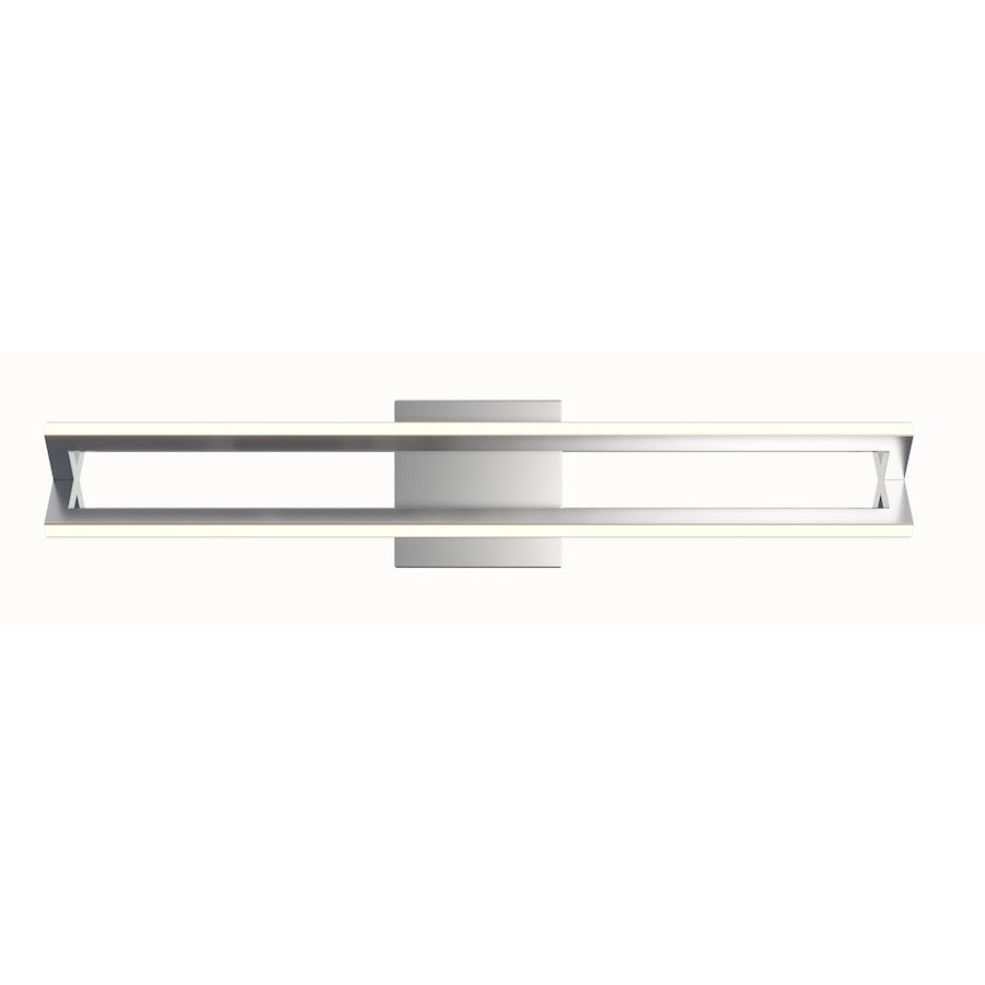 AFX Lighting Cass 1 Light Sconce, LED 24W/2400LM/120V, Nickel - CSSV2404L30D1SN